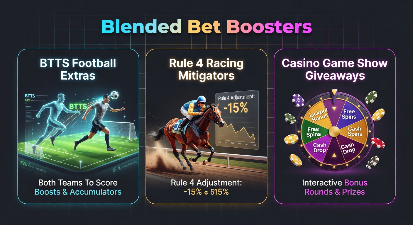 Dynamic split image of a withdrawn racehorse at the start, overlaid with Rule 4 deduction charts and a bookmaker's mitigator promo badge