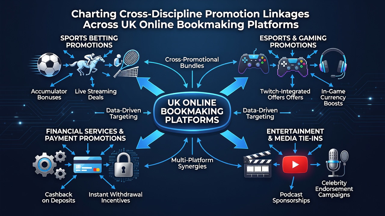 Screenshot of a UK bookmaker dashboard displaying linked football, racing, and casino promotion progress