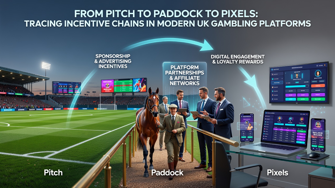 Flow diagram illustrating data movement from live sports events through central servers to user mobile interfaces
