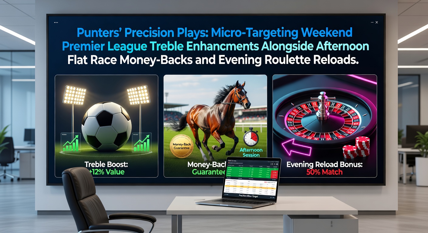 Punters reviewing Premier League fixtures and horse racing cards on a tablet during a weekend session