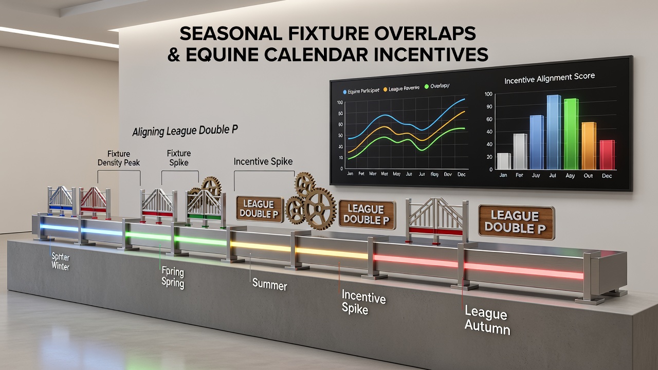 Operator dashboard screenshot displaying synced equine and football double promotion offers during an overlap period